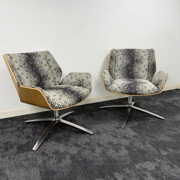 Used Boss Design Kruze Swivel Armchair