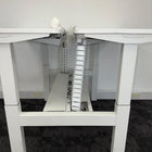 Used Herman Miller Ratio Double Electric Desk with Desktop Power