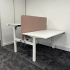 Height Adjustable Electric Bench Desk Complete Setup