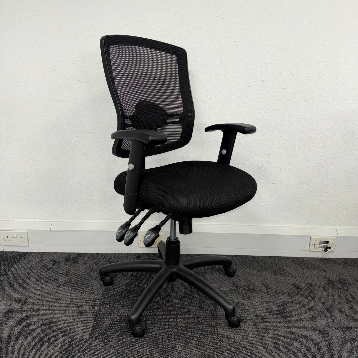 Used Fully Loaded Mesh Task Chair with Lumbar Support
