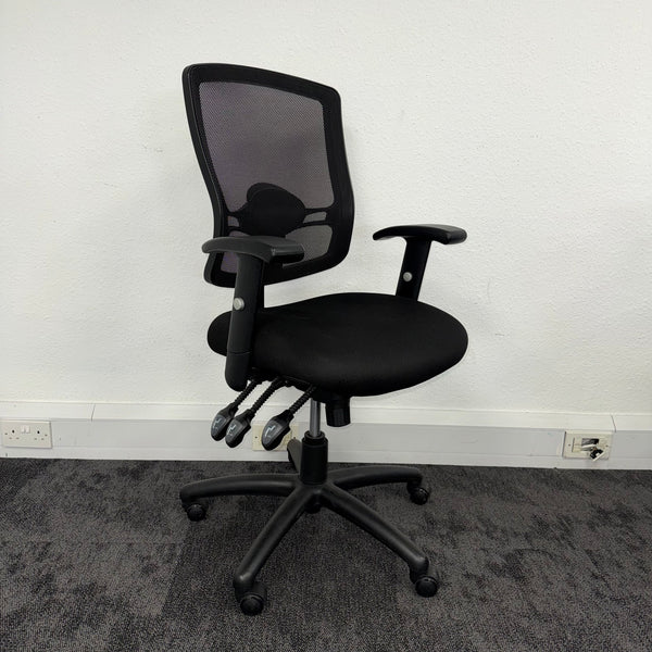 Used Fully Loaded Mesh Task Chair with Lumbar Support