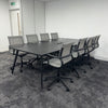 Used Verco Meeting Table Bundle with Power