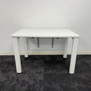 Used Senator White Single Bench Desk