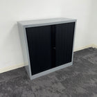 Used Bisley 2 Door Tambour with Key