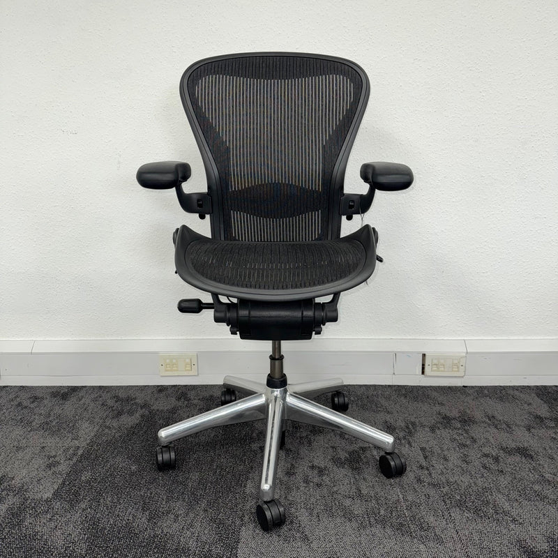 Used Herman Miller Aeron Full Spec with Chrome Base