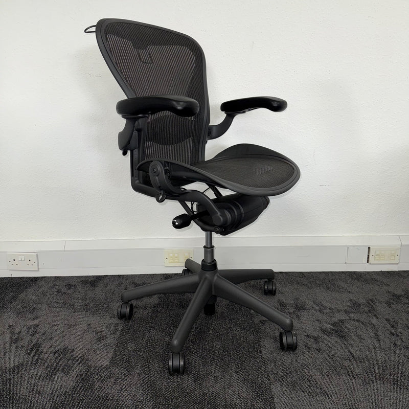 Used Herman Miller Aeron Full Spec with Lumbar and Coat Hanger