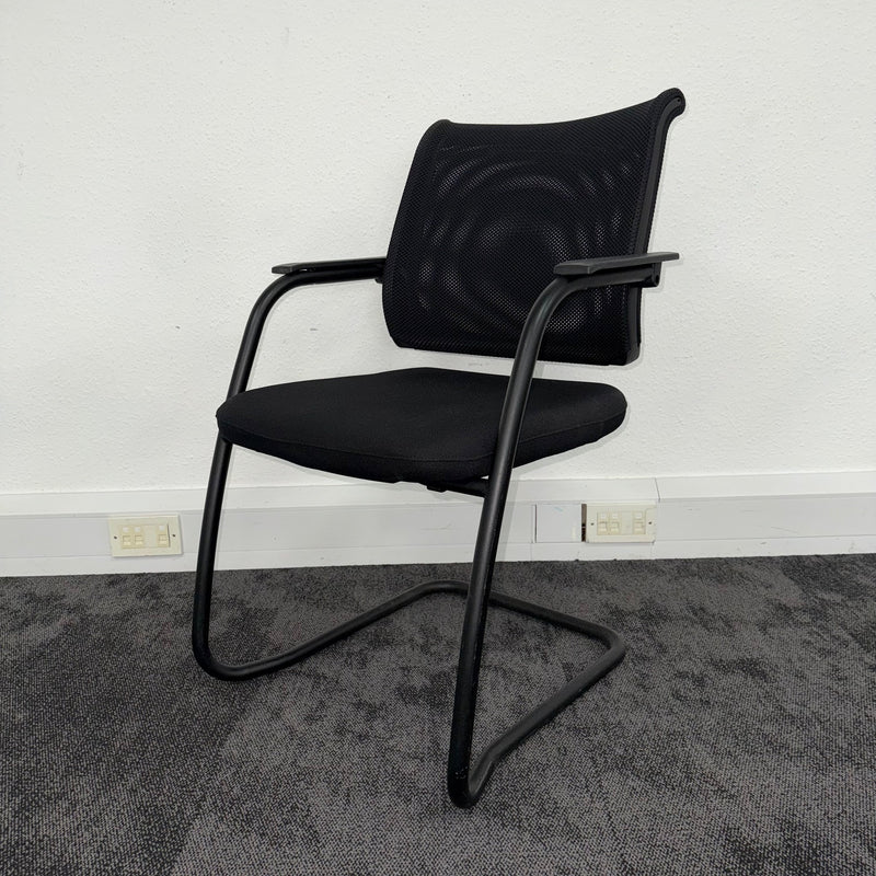 Used Sedus Black Mesh Meeting Chair