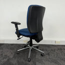 Used Fabric Fully Adjustable Task Chair with Pump Lumbar Support