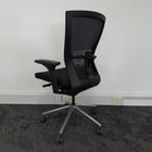 Used Bestuhl Radius Black Mesh Task Chair with Lumbar