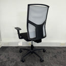 NEW Fully Adjustable Task Chair with Grey Mesh Back