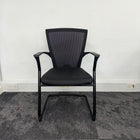 Used Bestuhl Black Mesh Meeting Chair