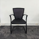 Used Bestuhl Black Mesh Meeting Chair