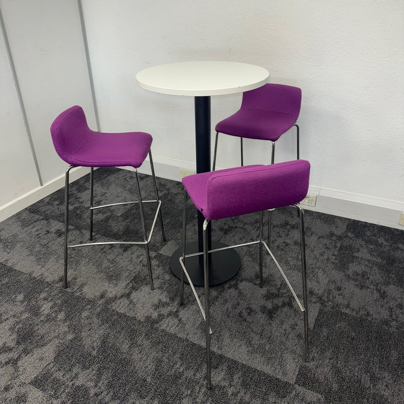 Used Elite High Table and Stool Set