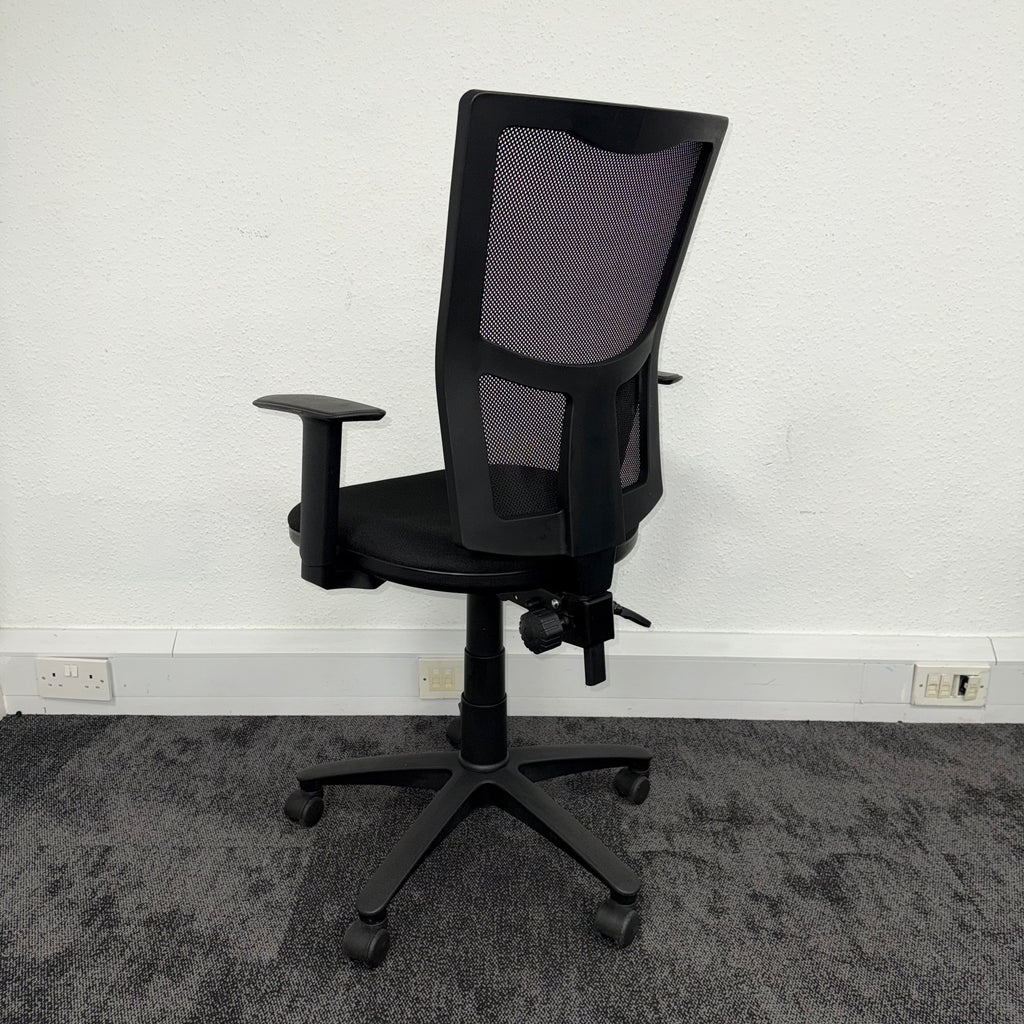 Goal Task Chair Used Ocee Design Goal Black Mesh Task Chair