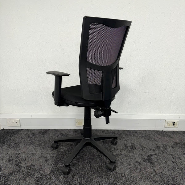 Used Ocee Design Goal Black Mesh Task Chair