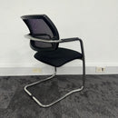 Used Moventi Black Mesh Meeting Chair