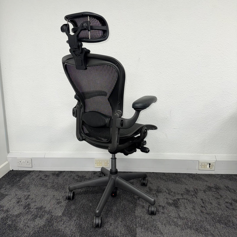 Used Herman Miller Aeron with Headrest