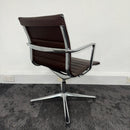 Used ICF Una Self Centering Leather Meeting Chair
