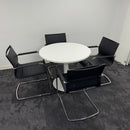 Used ICF Meeting Table Set with 4 Chairs