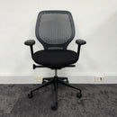 Reupholstered Orangebox Ara Task Chair