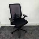 Used Haworth Very Black Mesh Task Chair