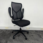 New High Back Mesh Task Chair with Folding Arms