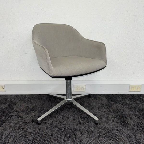 Used Vitra Softshell Armchair on Swivel Base