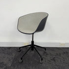 Used HAY About A Chair AAC 52 2.0 Set with White Round Table