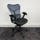Used Herman Miller Mirra Full Spec with Flexi Front - Blue and Black