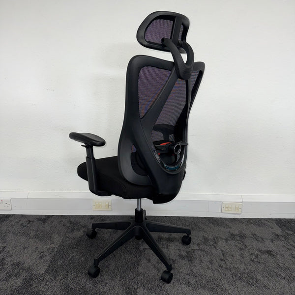 NEW Heavy Duty Task Chair with Adjustable Lumbar and Headrest