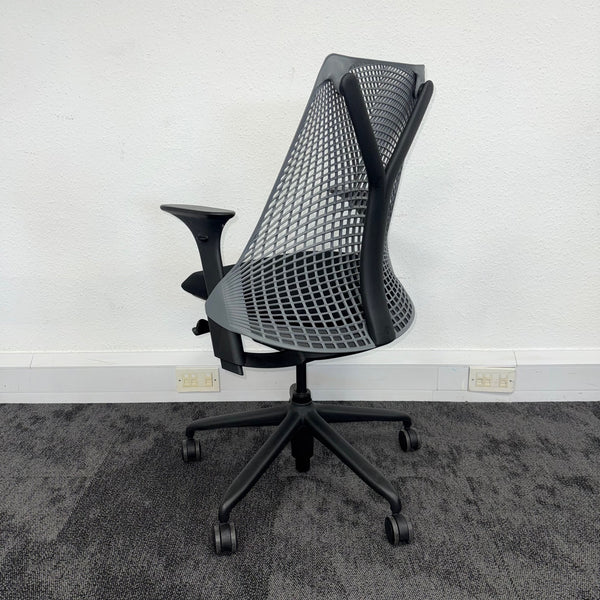 Used Herman Miller Sayl Full Spec - Black and Grey
