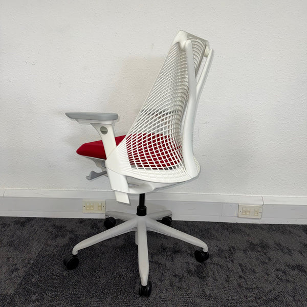 Used Herman Miller Sayl Full Spec with 3D Arms - RED