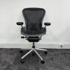 Used Herman Miller Aeron Full Spec Posturefit Lumbar - Chome Edition