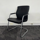 Used Froma 5 Black Leather Meeting Cable