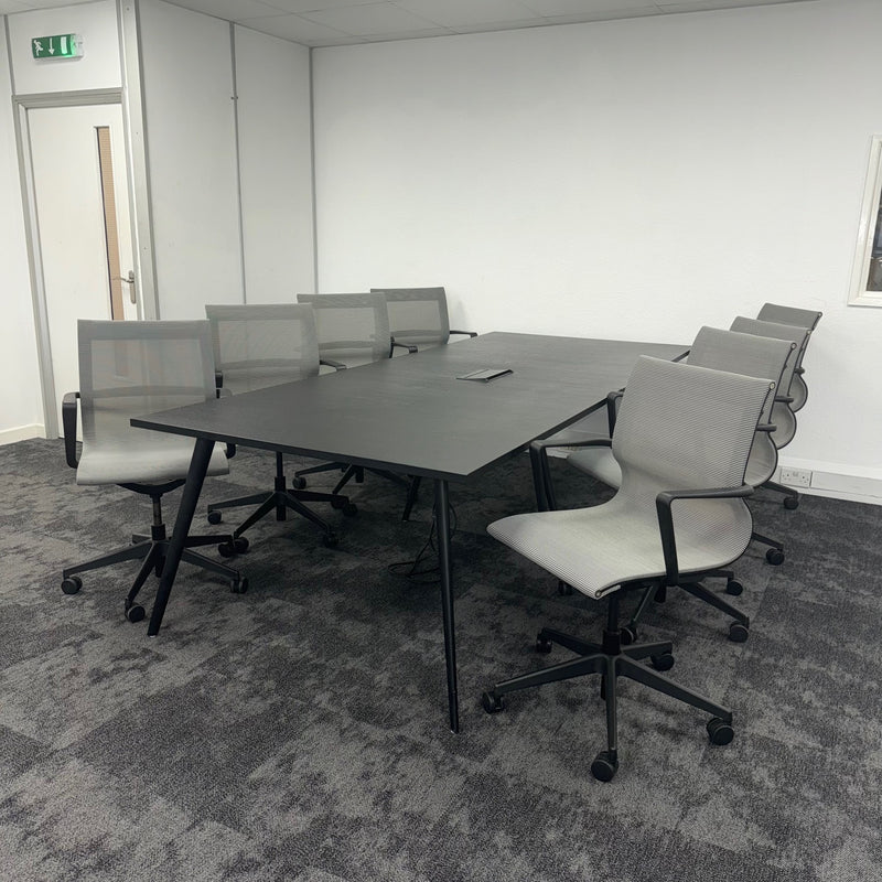 Used Verco Meeting Table Bundle with Power