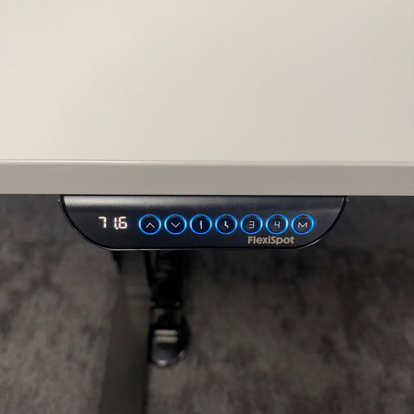 Used FlexiSpot Dual Motor Height Adjustable Desk with Memory