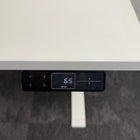 Used Steelcase Migration Height Adjustable Desk with Cable Tray and Modesty Panel