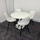Used Meeting/Canteen Set with 4 Matching Chairs