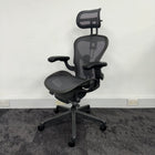Used Herman Miller Aeron Remastered Full Spec with Adjustable Atlas Headrest