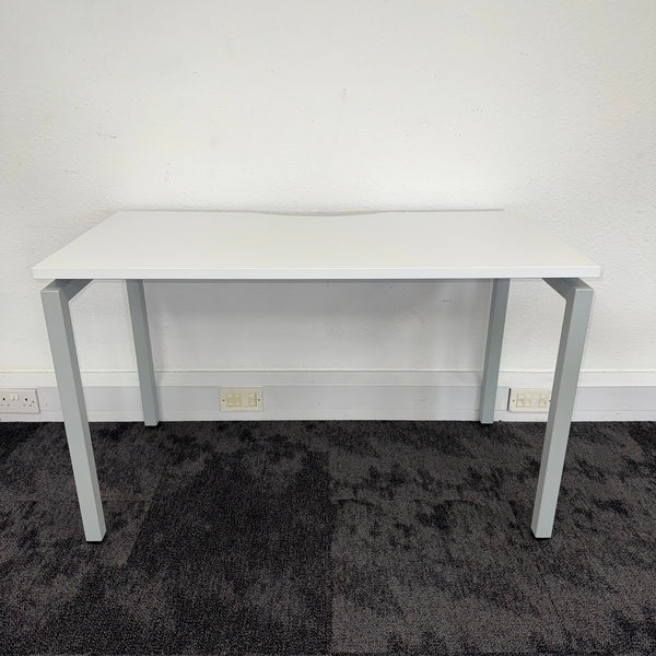 New Cancelled Order White Single Bench Desk 1200x600
