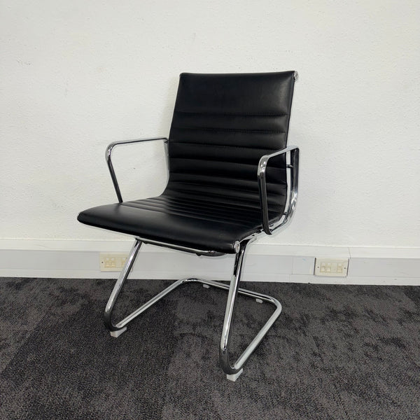 Used Elite Enna Executive Medium Back Cantilever Leather Chair