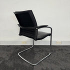 Used Sedus Black Leather Meeting Chair