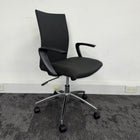 New Fabric Office Chair with Fixed Arms