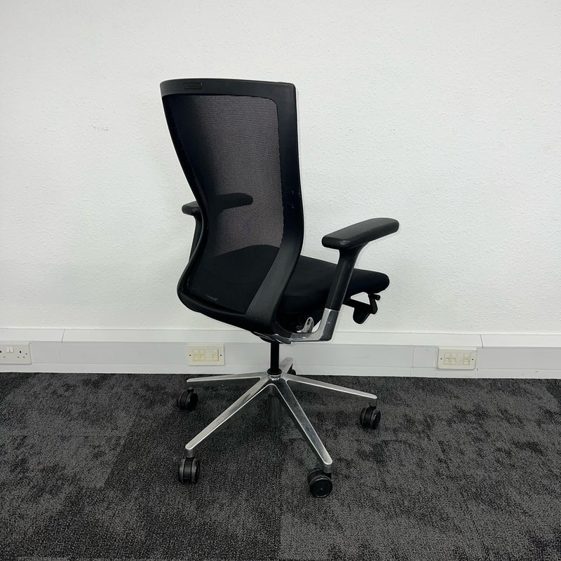 Used Techo Sidiz T50 Black Mesh Task Chair