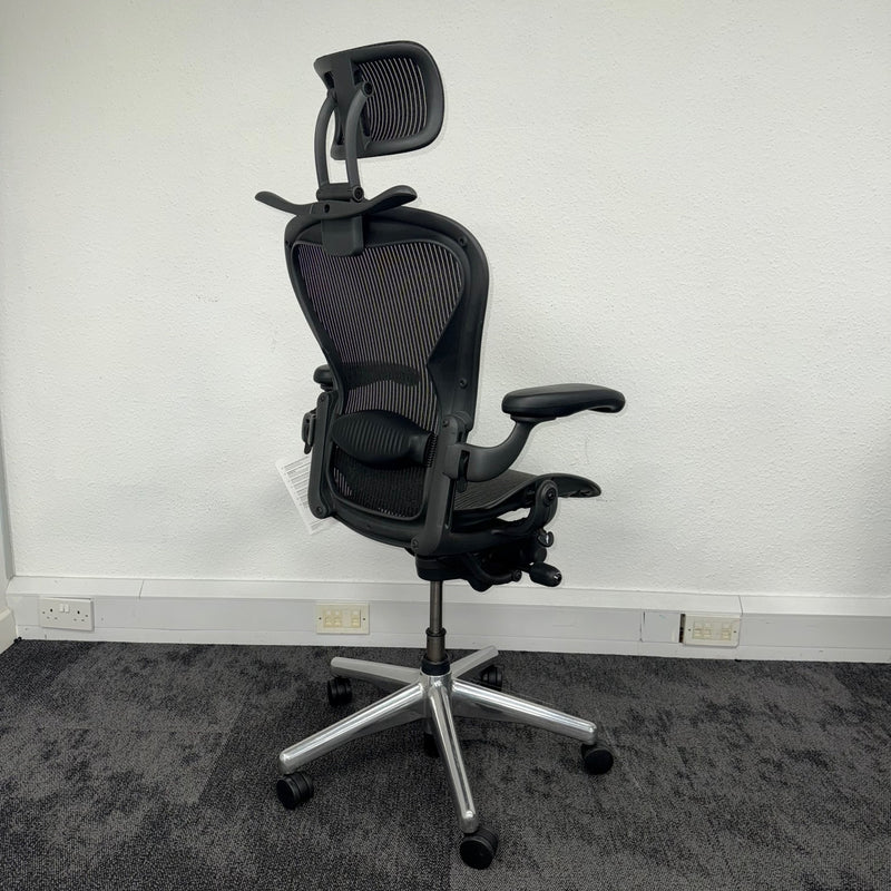 Used Executive Herman Miller Aeron Full Spec with Headrest