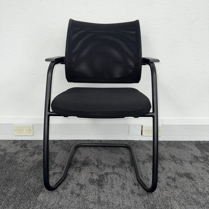 Used Sedus Black Mesh Meeting Chair