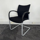 Used Senator Trillipse Black Meeting Chair