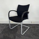 Used Senator Trillipse Black Meeting Chair