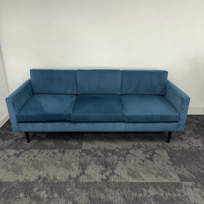 Used Swyft 3 Seater Velvet Sofa