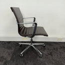 Used ICF UNA Leather Meeting Chair